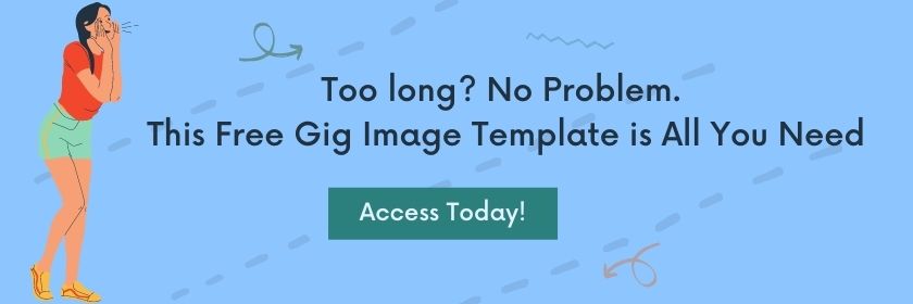 Download free Fiverr gig image template