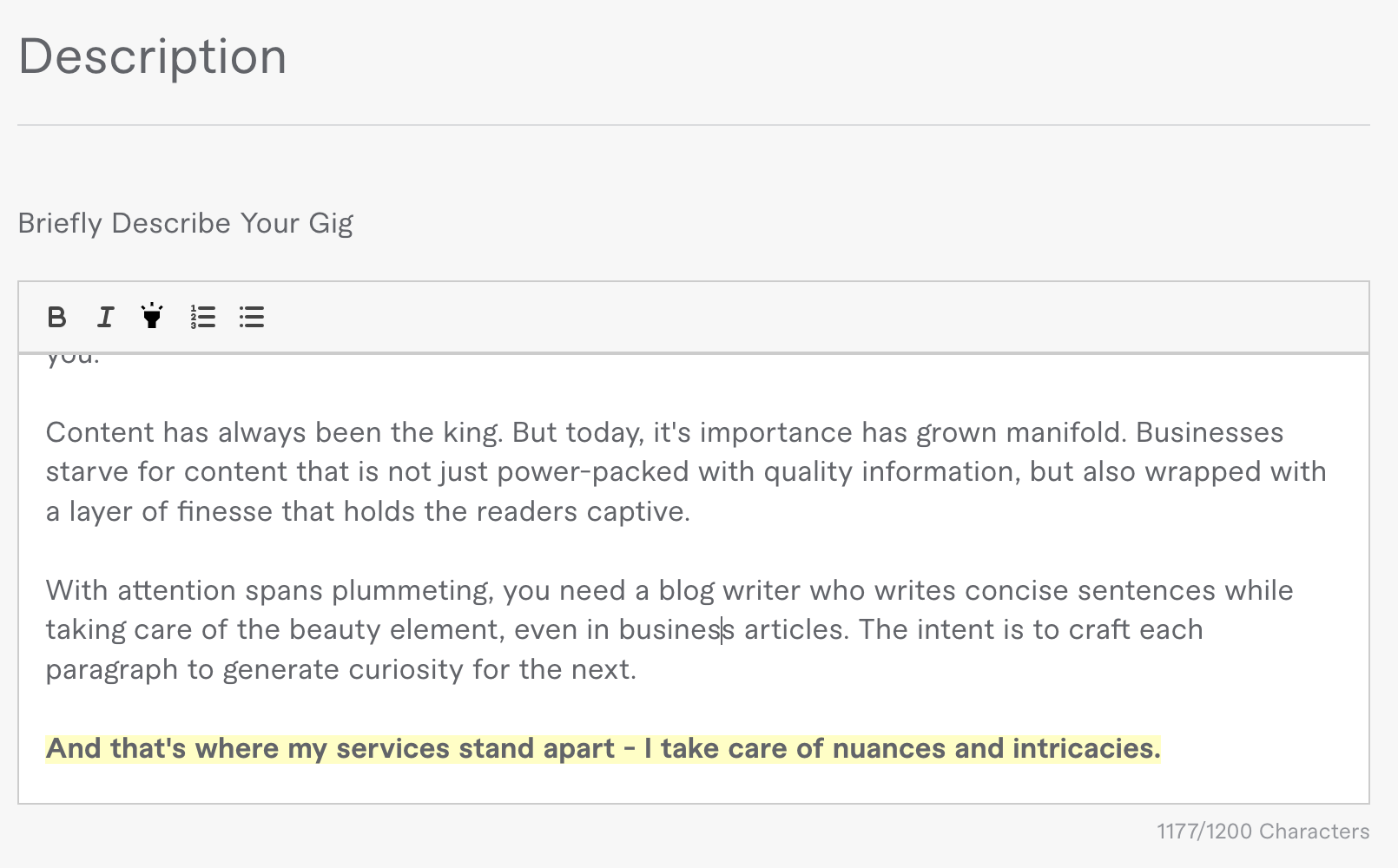 How To Write A Fiverr Gig Description? (12 Killer Tips)